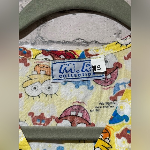 Disney SpongeBob SquarePants Scrub Top Size Small (S) - Picture 3 of 3